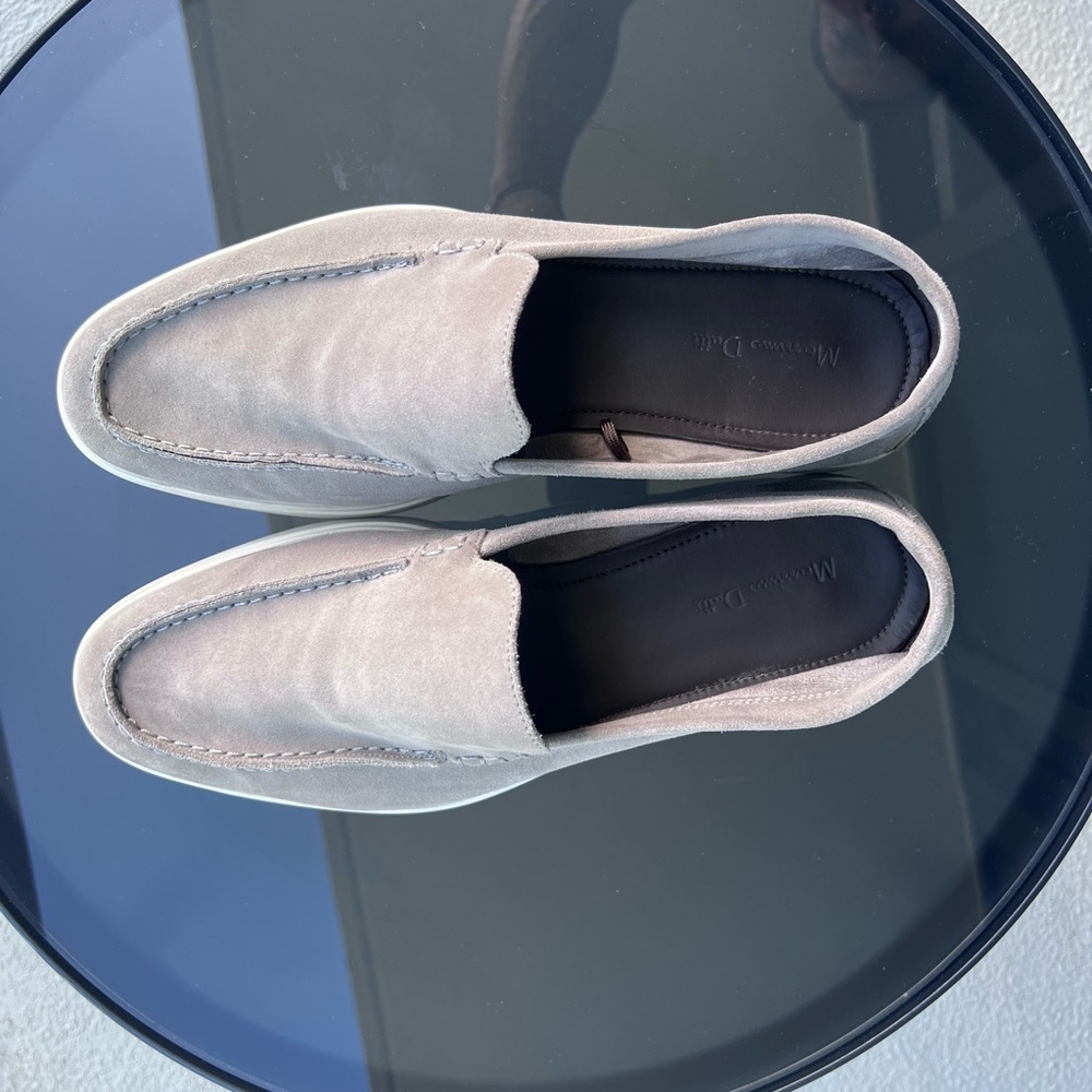 Men's Moccasins in Tan Suede